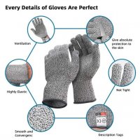 Метални ръкавици против порязване за обезкостяване филетиране предпазни, снимка 7 - Други - 39191603