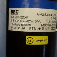 Конектор BBC GHG 531 1409, GHG 531 6409 , снимка 5 - Резервни части за машини - 32237502