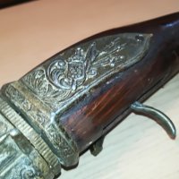 АНТИКА-пушка антика-метал/дърво 102см 3005211145, снимка 12 - Антикварни и старинни предмети - 33044209