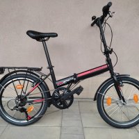 Продавам колела внос от Германия двойно сгъваем велосипед 20 FOLDING BIKE SPORТ 20цола, снимка 1 - Велосипеди - 39328362