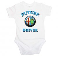 Бебешко боди ALFA Romeo FUTURE DRIVER, снимка 2 - Бодита за бебе - 33224759