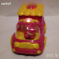 Детска розова музикална кола, снимка 4 - Коли, камиони, мотори, писти - 33669171