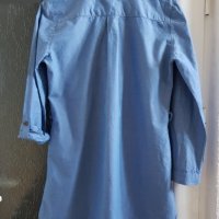 Дънкова рокля - туника  H&M 10-11 години , снимка 4 - Детски рокли и поли - 29388509