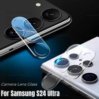 Samsung Galaxy S24 Ultra / S24 / S24+ / 3D 9H Стъклен протектор за камера твърдо стъкло, снимка 1 - Фолия, протектори - 43801394