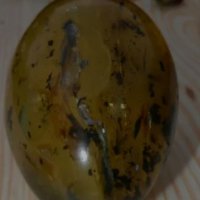 Старинно яйце от 100% натурален Балтийски кехлибар 1900 година. , снимка 4 - Антикварни и старинни предмети - 26961686