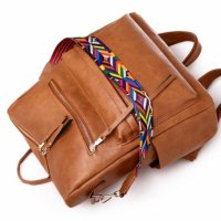 6 цвята Дамска чанта - раница Larra, снимка 16 - Раници - 36610292