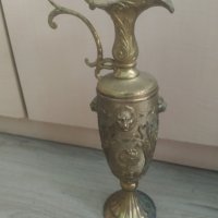метална барокова каничка за декорация,свещник, снимка 1 - Други ценни предмети - 40610356