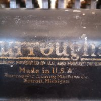 Механичен калкулатор Burroughs Made in USA, снимка 3 - Колекции - 43574174