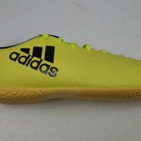 Футболни обувки за зала Adidas X 17.4 IN, размер 38.5 /UK 5.5/ стелка 24.5 см., снимка 5 - Футбол - 37401142