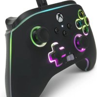 кабелен контролер за видеоигри, геймпад за Xbox X и S, официално лицензиран от Xbox, снимка 1 - Xbox конзоли - 43855551