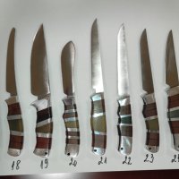 Ловни, туристически, кухненски ножове, нож с кания ръчна изработка. Подходящ подарък за ценители!, снимка 4 - Ножове - 38134437
