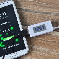 Тестер (измервателен уред) с LCD дисплей и USB вход и изход + Гаранция, снимка 3 - Други - 28026154