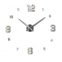 4205 Стенен часовник с 3D цифри , снимка 17 - Стенни часовници - 28498165