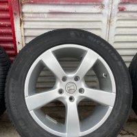 Джанти с гуми 17ки 5х114.3 с гуми Michelin, снимка 3 - Гуми и джанти - 43504669