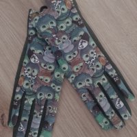 Шал и ръкавици с бухали, снимка 2 - Шалове - 43905900