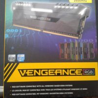 Corsair Памет 2X8 GB  16 GB Памет, DDR4 2666Mhz Памет, снимка 1 - RAM памет - 33270705