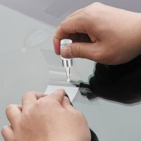 Ремонтен комплект за поправка на спукано автомобилно стъкло или фар, кола, автомобил, снимка 2 - Аксесоари и консумативи - 43834310
