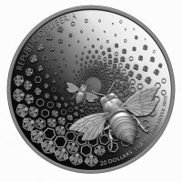 монета с пчела колекционерска , снимка 8 - Нумизматика и бонистика - 43528740