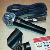 shure beta sm58s-profi microphone-внос швеицария 2603210918, снимка 11 - Микрофони - 32307540