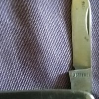 Ножче немско Ростфрай винтидж от 70-те години две части 80х53мм без луфт, снимка 3 - Колекции - 32973517