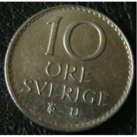 10 йоре 1973, Швеция, снимка 1 - Нумизматика и бонистика - 28405765