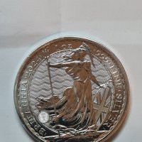 1 oz Сребърна монета "Британия" 2024 - Великобритания, снимка 3 - Нумизматика и бонистика - 43072553