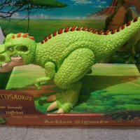 Нова Играчка Интерактивен Динозавър Gigantosaurus 14 инча Деца Подарък, снимка 10 - Други - 43375215