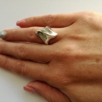 Сребърен пръстен - сребро проба 925, снимка 3 - Пръстени - 23056605