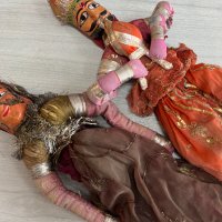 Много стари индийски кукли - марионетки. №3870, снимка 4 - Антикварни и старинни предмети - 40498440