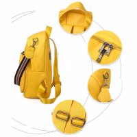 Дамска чанта - раница Yellow Ladybug , снимка 12 - Раници - 39218613