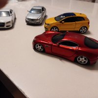 Метални Burago 1:32  Audi A5, VW Polo GTi, Alfa Romeo 8c competitione, снимка 7 - Колекции - 43341697
