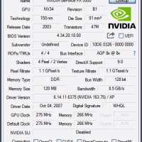Видео карта NVidia GeForce PNY FX5500 AGP, снимка 8 - Видеокарти - 27658460