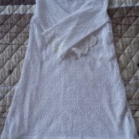 Бяла рокля HQM използвана, снимка 2 - Рокли - 43910654