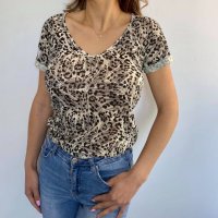 Zara дамска блуза, снимка 2 - Тениски - 28507294