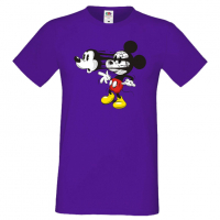 Мъжка тениска Mickey Mask Подарък,Изненада,Рожден ден, снимка 8 - Тениски - 36576181