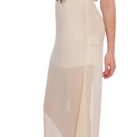 TFNC London Нова дълга рокля без ръкав с пайети шампанско , снимка 5 - Рокли - 28788476