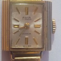 Златен Швейцарски часовник AVIA  18к злато, снимка 7 - Дамски - 43145423