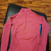 2 броя  дамски спортни блузи цвят циклама, снимка 4 - Блузи с дълъг ръкав и пуловери - 31734946