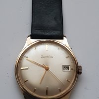 Мъжки позлатен механичен часовник ZENTRA, снимка 6 - Мъжки - 36956513