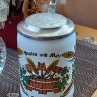 Немски халби за бира, снимка 5 - Антикварни и старинни предмети - 43939737