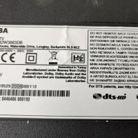 Продавам Power-17IPS62,Main-17MB211S от TOSHIBA 32W3863DB, снимка 2 - Телевизори - 43522561