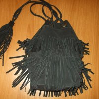 Zara/естествена кожа дамска чанта/торба, снимка 1 - Чанти - 26403499