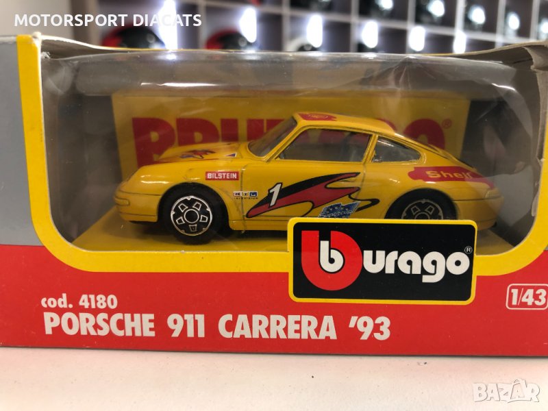 Колекционерски модел метална количка PORSCHE 911 CARRERA CUP 1:43 NEW, снимка 1