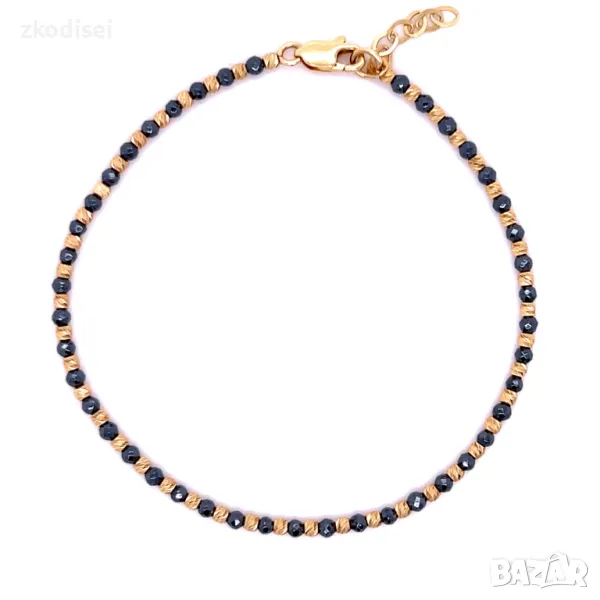 Златна дамска гривна 2,36гр. 14кр. проба:585 модел:29441-1, снимка 1