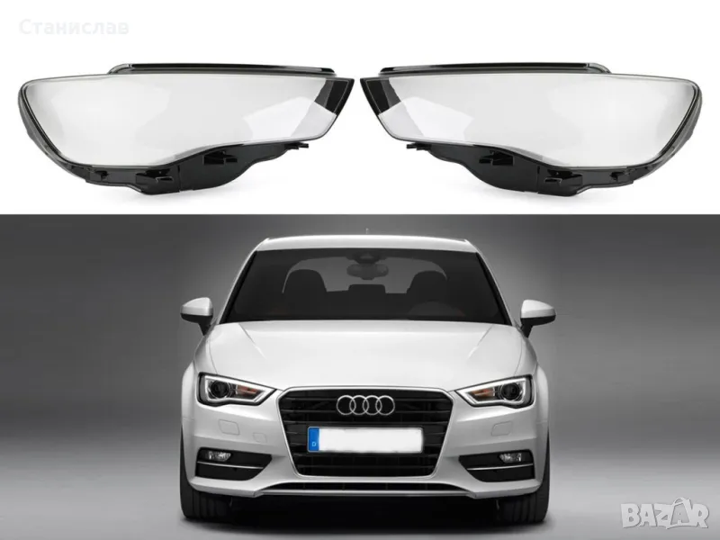 Стъкла (капаци) за фарове за Audi A3 8V, снимка 1