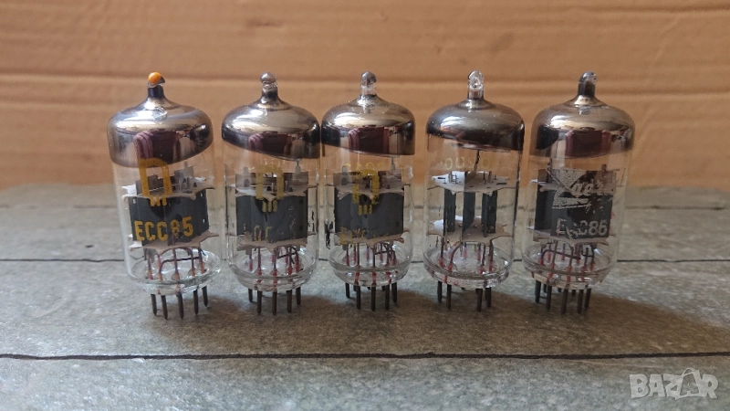 Радиолампи RFT, ZAERIX ECC85. , снимка 1