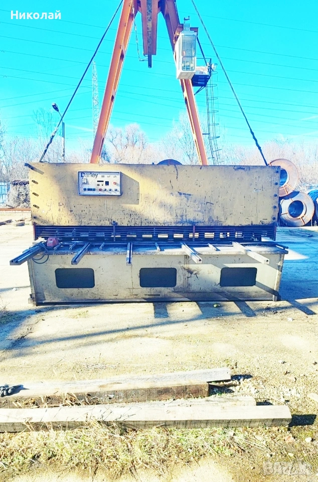 Гилотина хидравлична Darley *Работна част 3100 на 16мм*, снимка 1