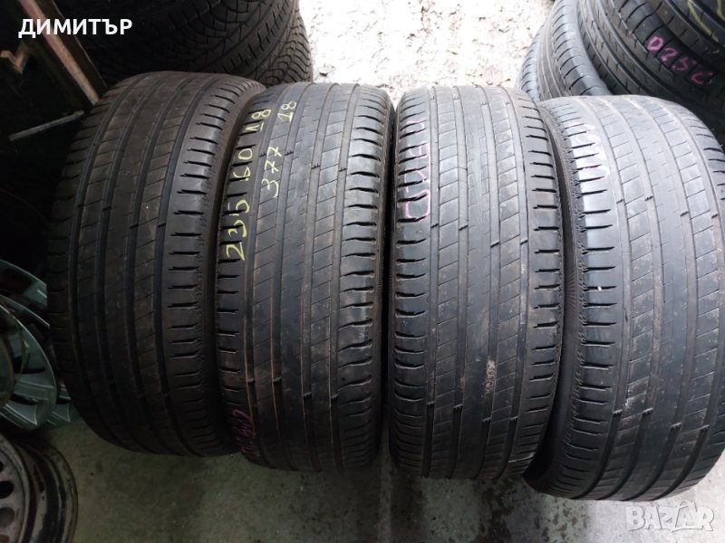 4 бр.летни гуми Michelin 235 60 18 dot0118 Цената е за брой!, снимка 1