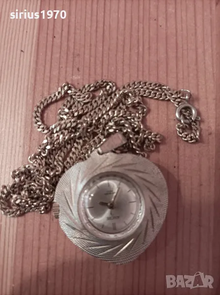 швейцарски дамски часовник колие Анкер, снимка 1