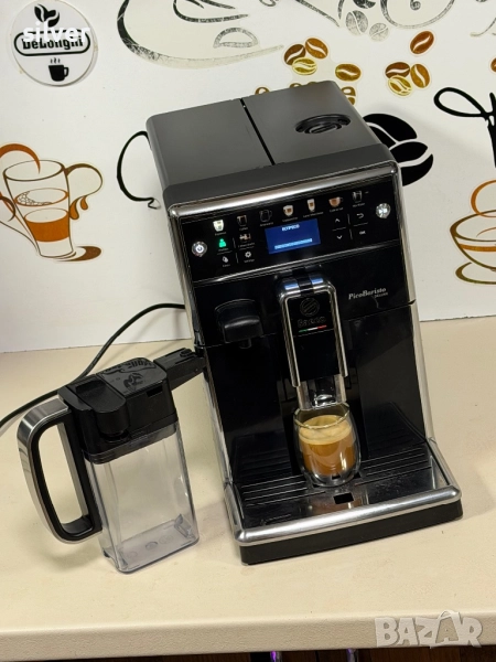 Кафемашина кафе автомат Saeco PicoBarista deluxe с гаранция, снимка 1